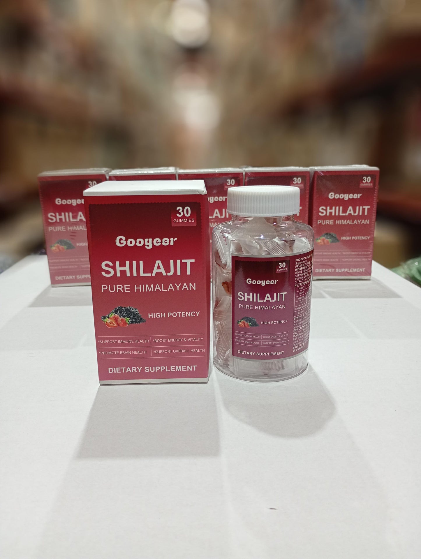Suplemento Resina Shilajit Himalaya- 2 Frascos 100g- ¡Gratis 1 frasco de SUP Gummies SHILAJIT 30 unidades