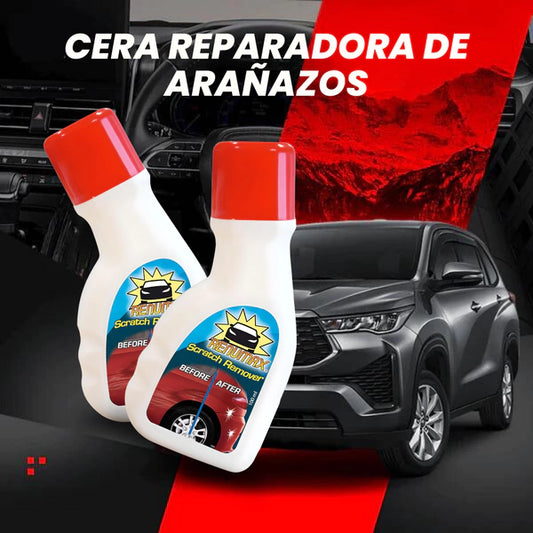 Cera para reparación de arañazos de coche