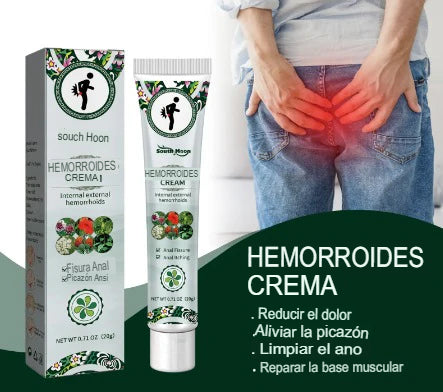 Crema para Hemorroides con 3 unidades