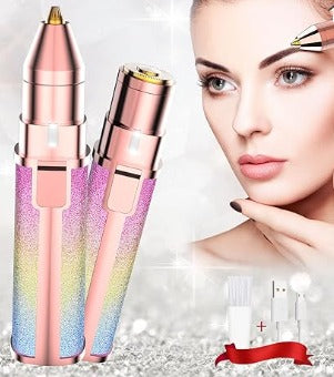 Kit depilación facial + Lápiz de Maquillaje 4 en 1