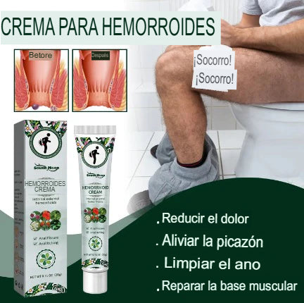 Crema para Hemorroides con 3 unidades