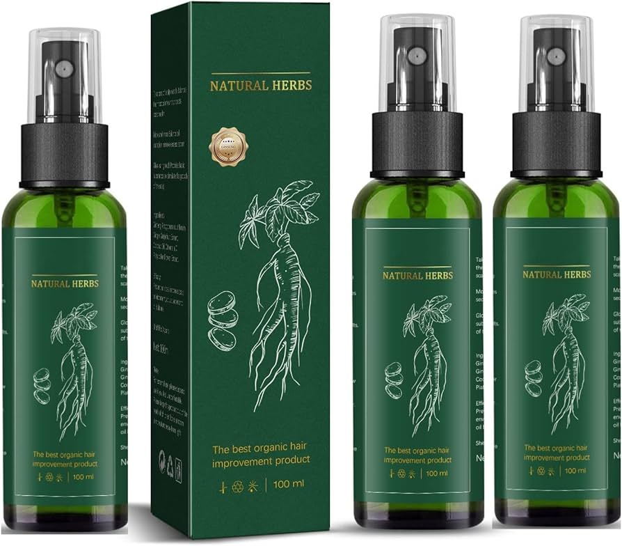 Spray de Ginseng para el Crecimiento del Cabello 100ml