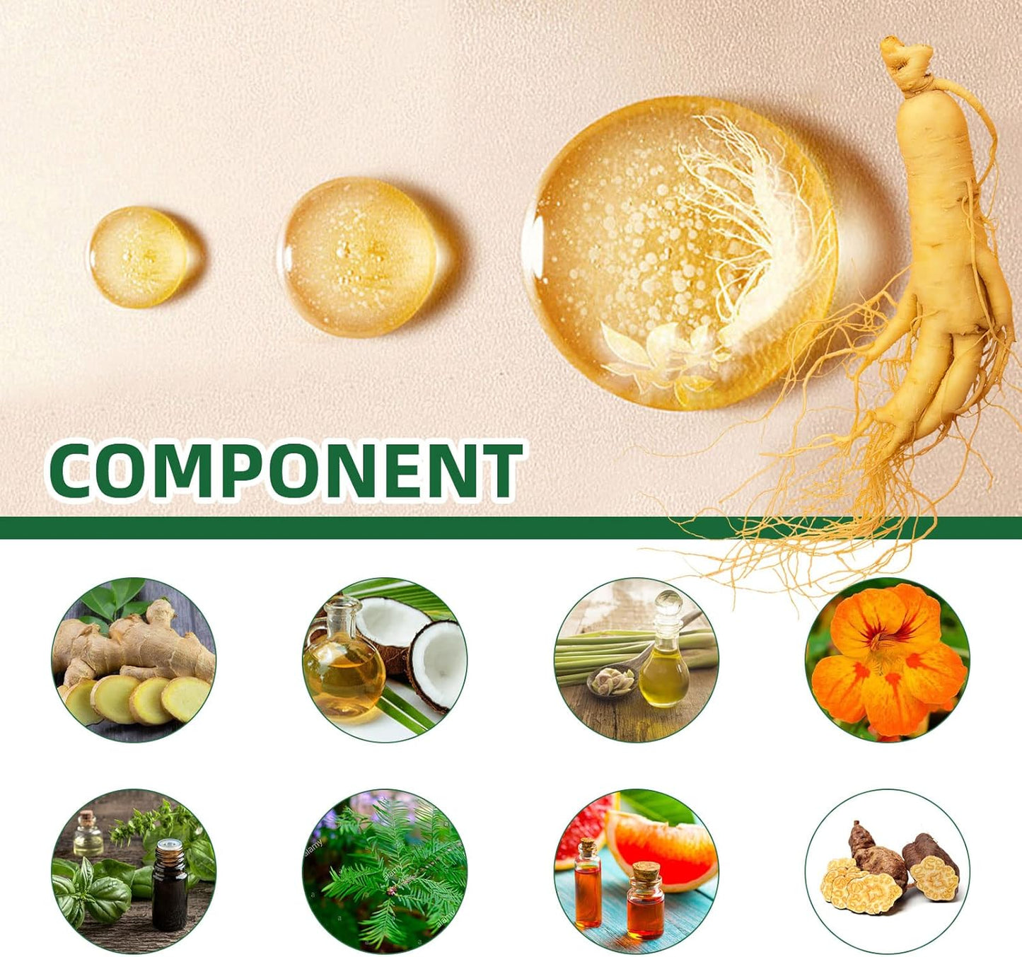 Spray de Ginseng para el Crecimiento del Cabello 100ml