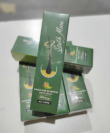 Kit: Champú para canas 500ml negro + Spray de Crecimiento del Cabello