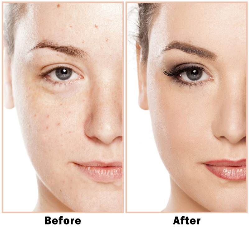 Kit de Maquillaje y Limpiador de Brochas Profesional