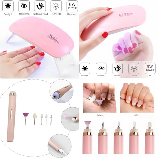 Kit Profesional Completo de Belleza para Uñas