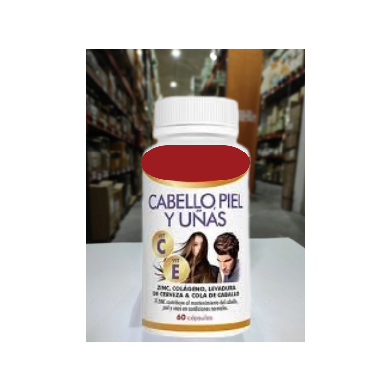 Suplemento para Cabello, Piel y Uñas-60 Cápsulas