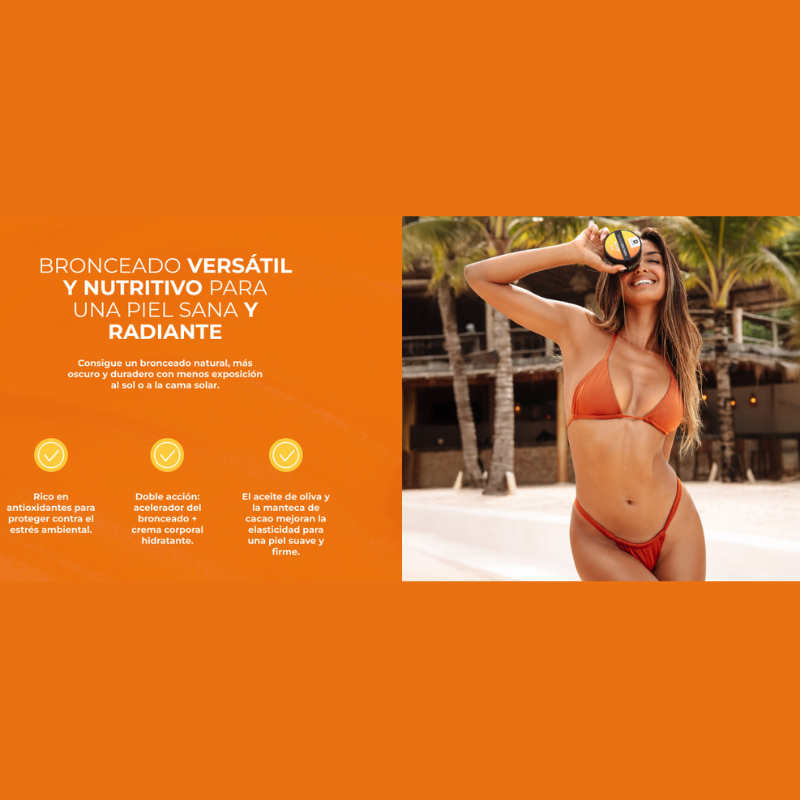 Shine Brown bronceador corporal 100g