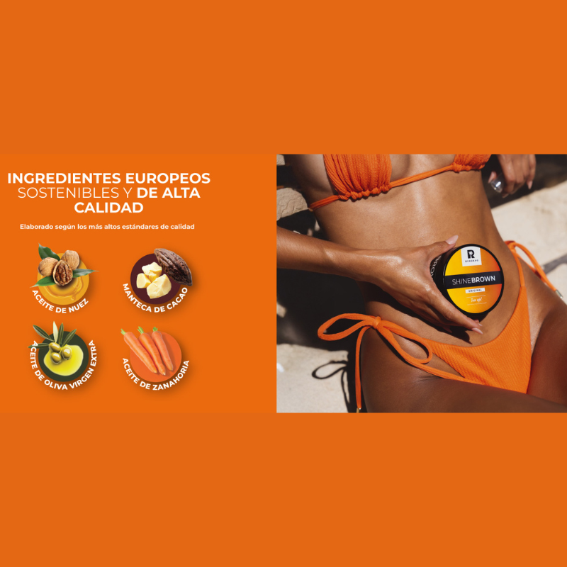 Shine Brown bronceador corporal 100g