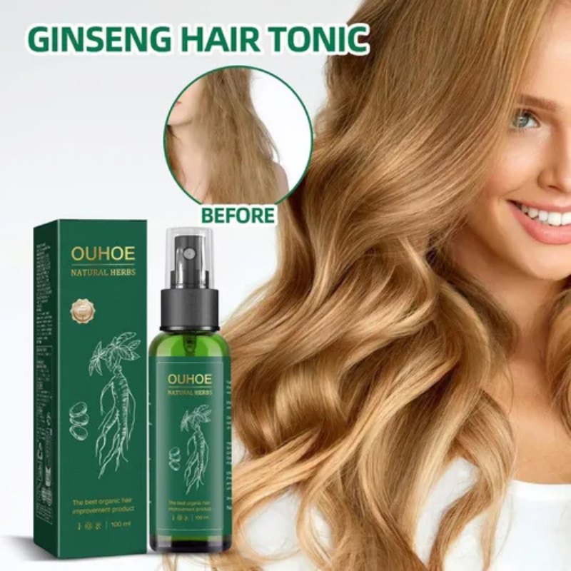 Spray de Ginseng para el Crecimiento del Cabello 100ml
