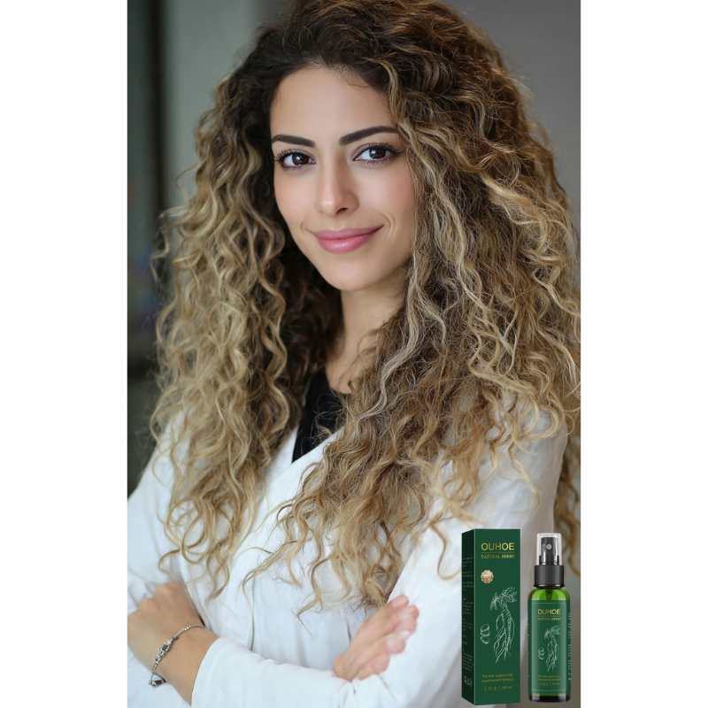 Spray de Ginseng para el Crecimiento del Cabello 100ml