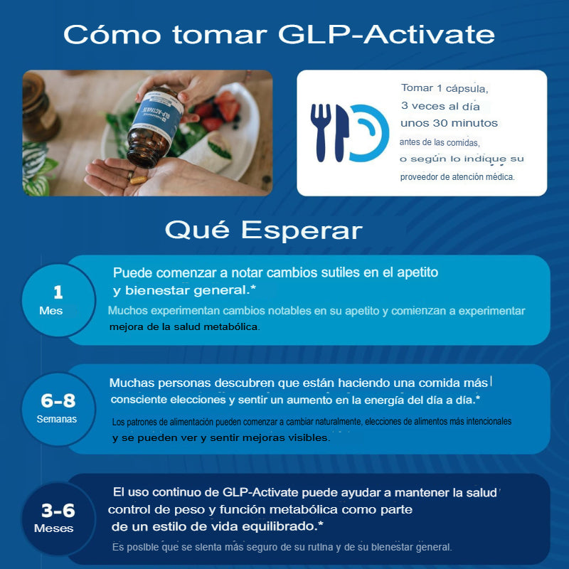 Suplemento dietético para apoyar el metabolismo, controlar el apetito y pérdida de peso - 60 cápsulas - 3 frascos