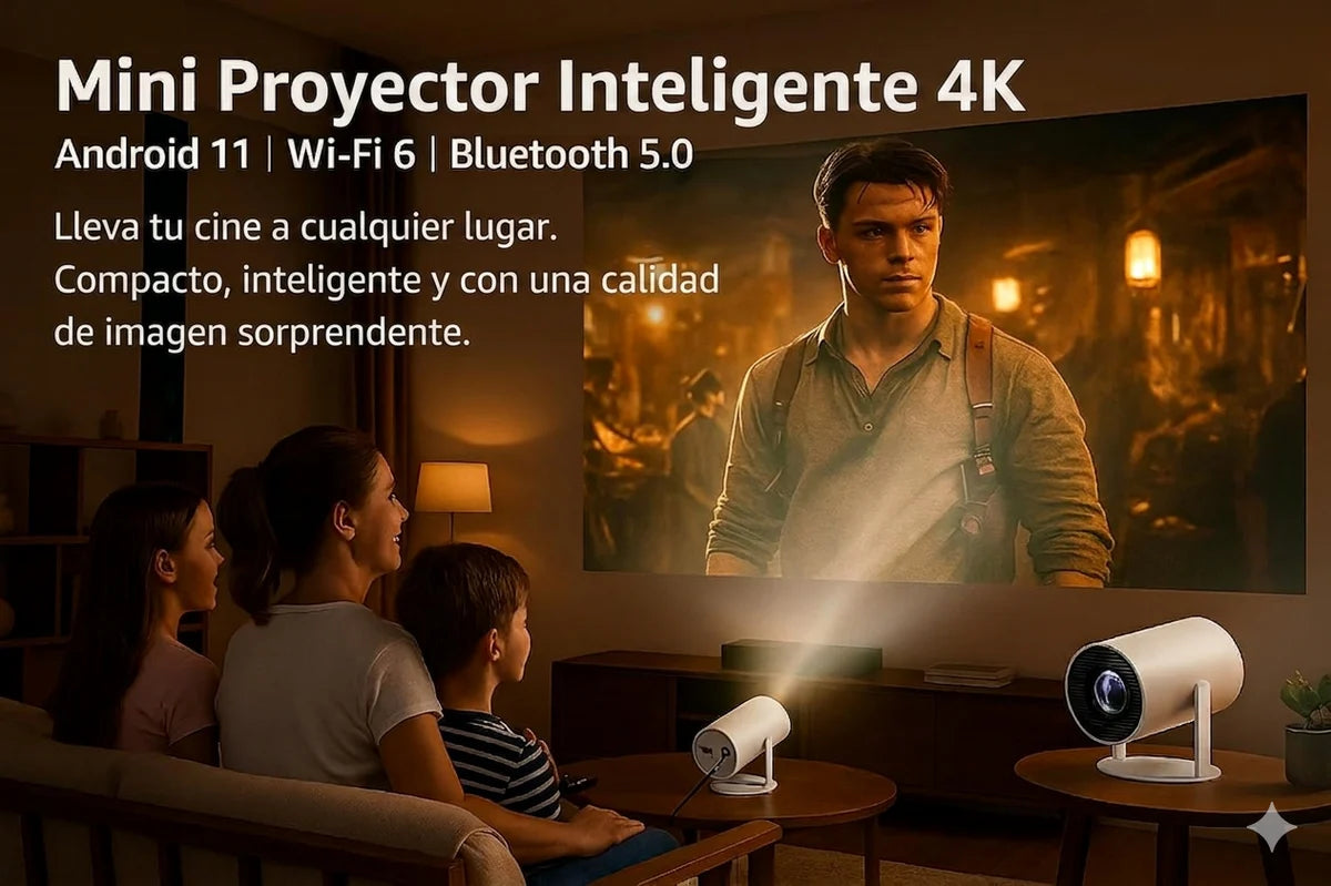 Proyector portátil ultra HD