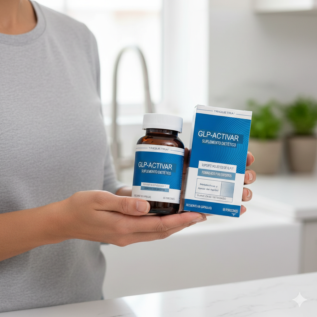 Suplemento dietético para apoyar el metabolismo, controlar el apetito y pérdida de peso - 60 cápsulas - 3 frascos