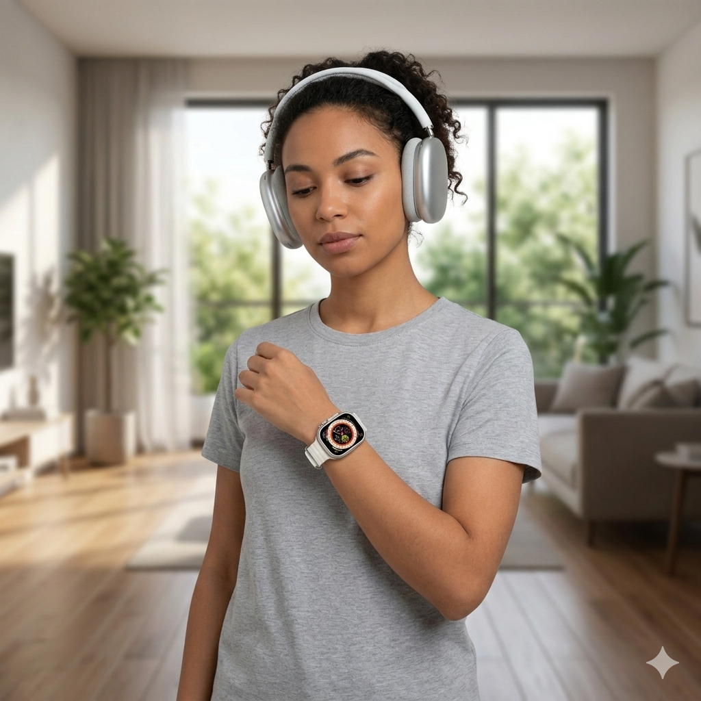 Kit Smartwatch Ultra Pro + Auriculares PRO Max
