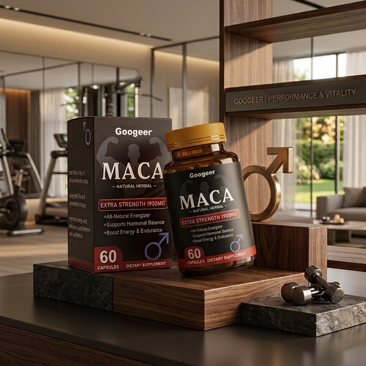 Suplemento de Maca 1900 mg Extra Fuerte - 60 Cápsulas