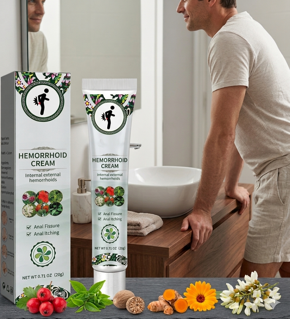 Crema para Hemorroides con 3 unidades