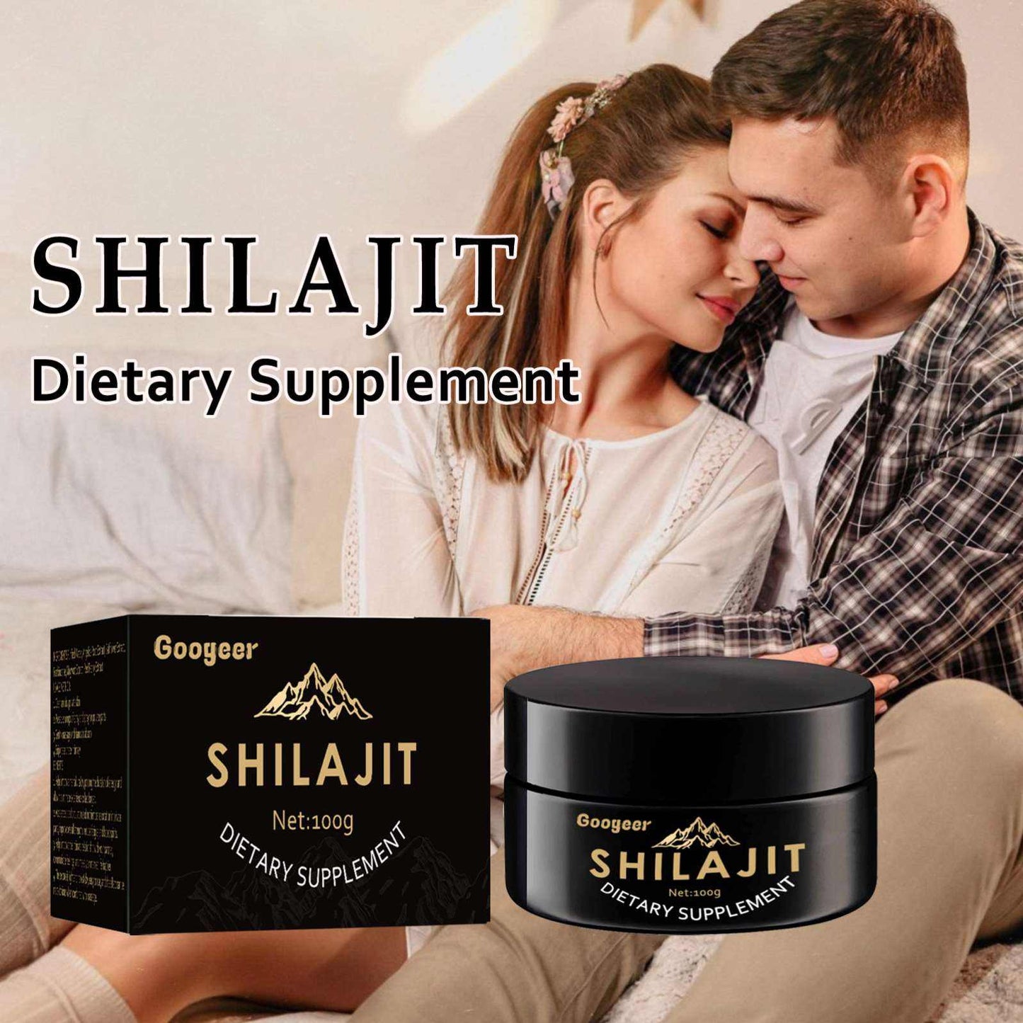 Suplemento Resina Shilajit Himalaya- 2 Frascos 100g- ¡Gratis 1 frasco de SUP Gummies SHILAJIT 30 unidades