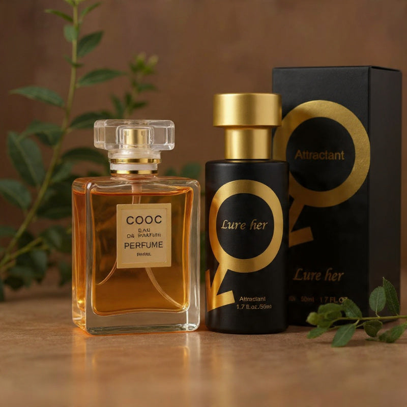 Kit Pareja "Atracción" Fragancias y Perfumes 50ml