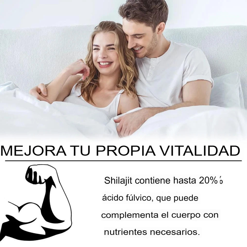 Suplemento Resina Shilajit Himalaya- 2 Frascos 100g- ¡Gratis 1 frasco de SUP Gummies SHILAJIT 30 unidades