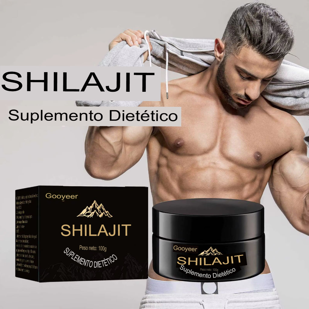 Suplemento Resina Shilajit Himalaya- 2 Frascos 100g- ¡Gratis 1 frasco de SUP Gummies SHILAJIT 30 unidades